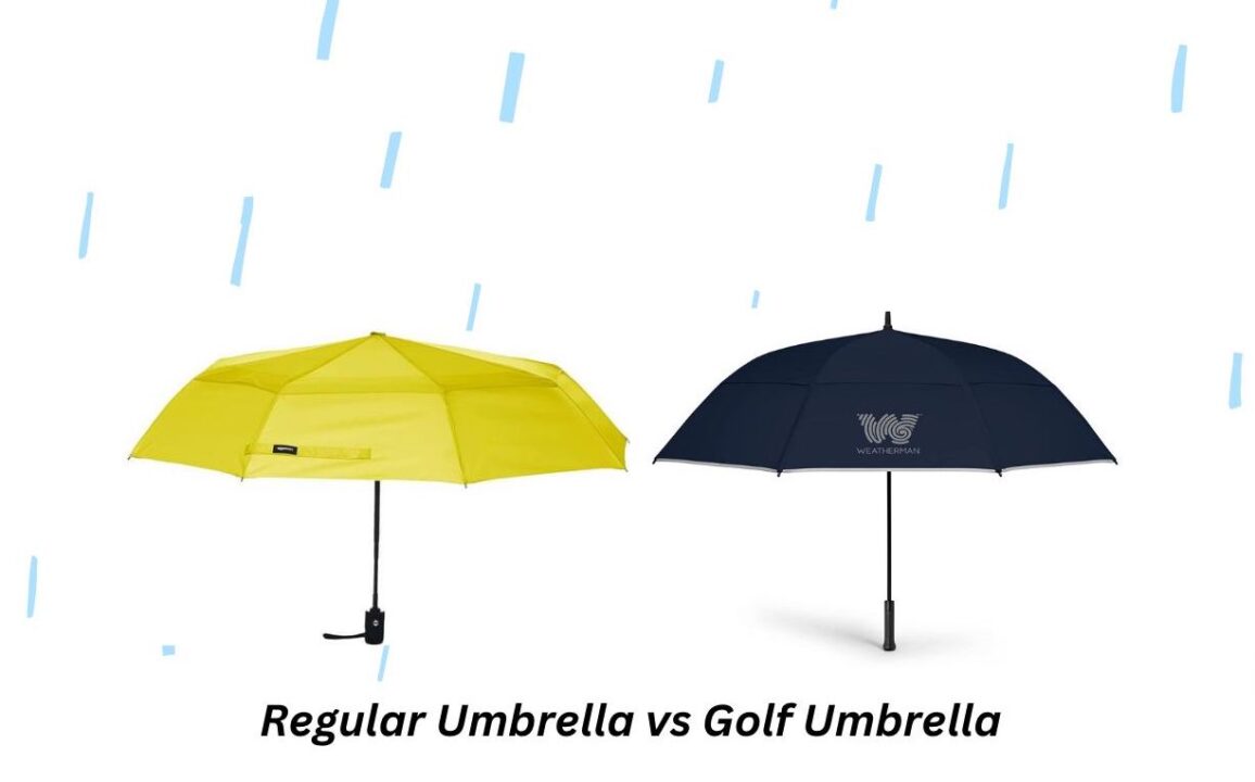 Golf Umbrella vs Regular Umbrella